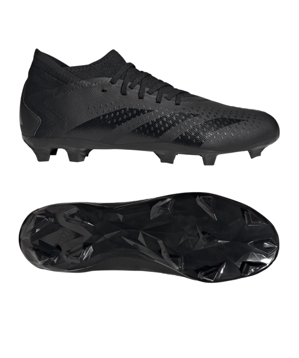 Chaussures Adidas Predator Accuracy.3 FG Nightstrike noires - noir