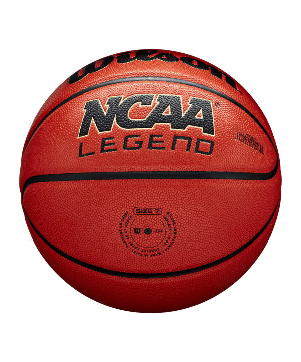 Wilson NCAA Legend Basketball Orange Schwarz - orange