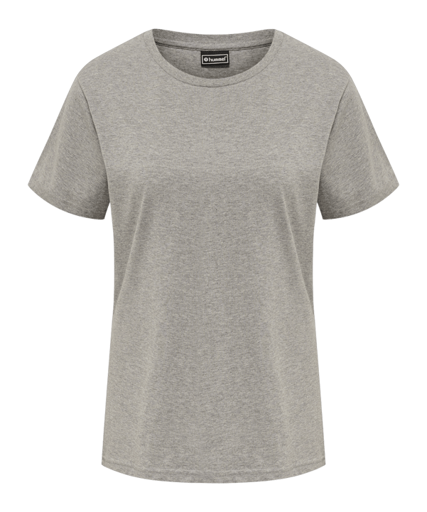 Hummel hmlRED Basic T-Shirt Damen Grau F2006 - grau