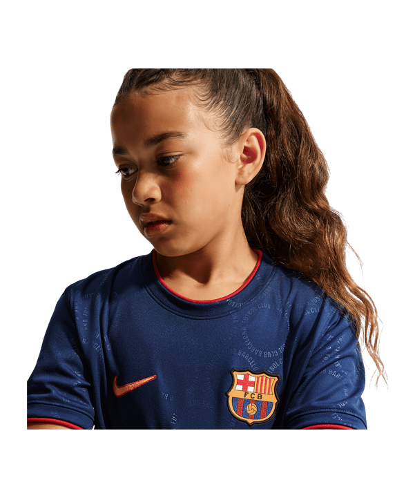 Nike FC Barcelona Prematch T-Shirt 2026/2027 Kids Blau F498 - blau