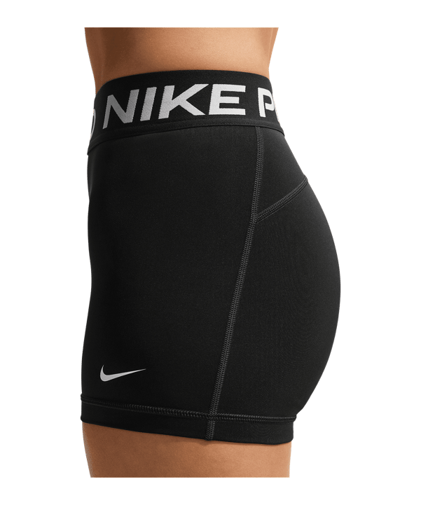 Nike Pro Mid-Rise 3" Court Femmes Noir C010 - noir
