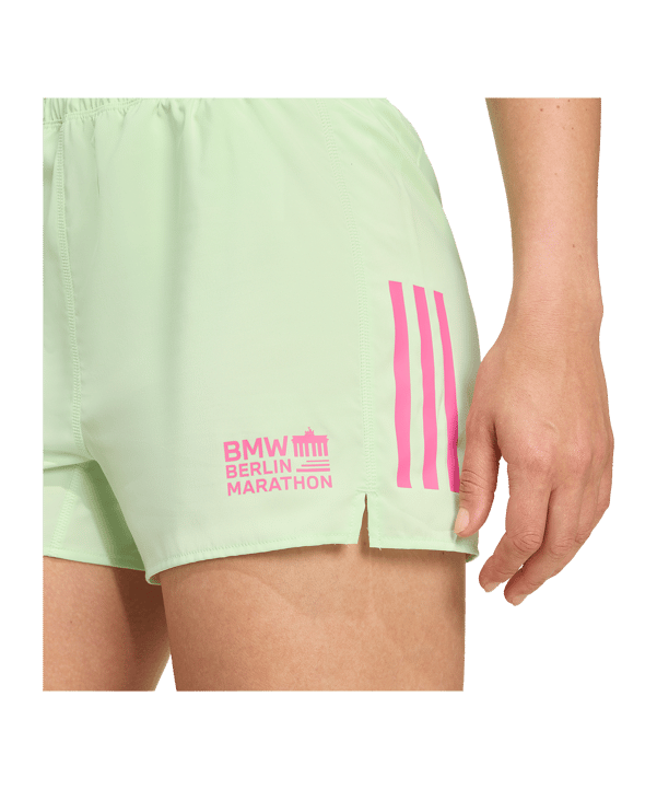 adidas BMW Berlin-Marathon 2025 Short Damen Grün - vert
