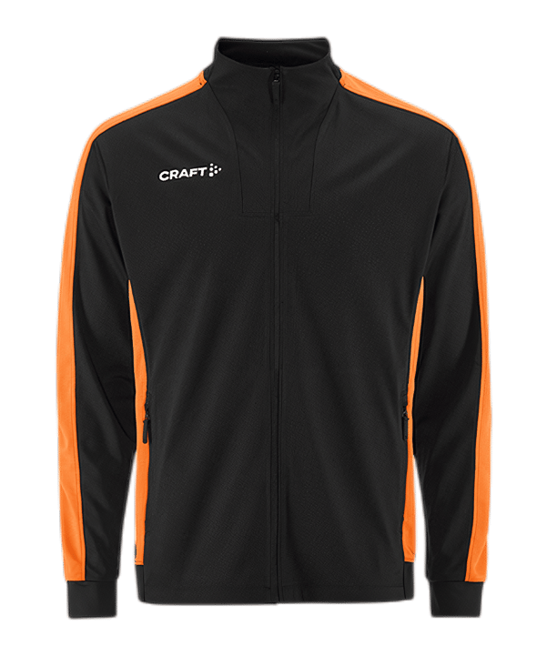 Craft Evolve 2.0 Contrast Full Zip Jacke Orange - orange