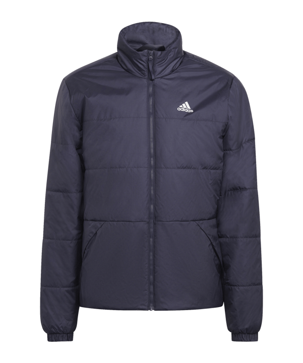adidas BSC 3 Stripes Insulated Winterjacke Blau - blau