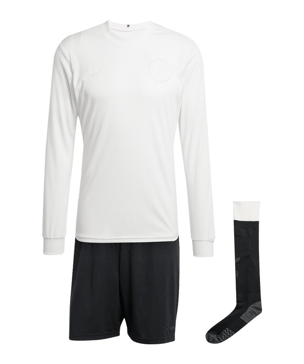 adidas DFB Deutschland 125th Anniversary Trikot Set Weiß - weiss