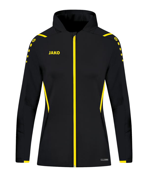 JAKO Challenge Trainingsjacke Damen Schwarz F803 - schwarz