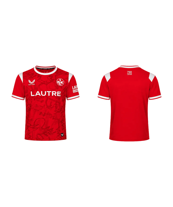 Castore 1. FC Kaiserslautern Trikot Home 2026/2027 Kids Rot