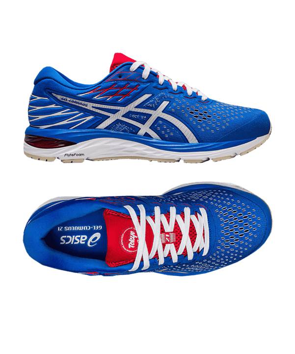 Asics Gel-Cumulus 21 Running Blau F400 - blau