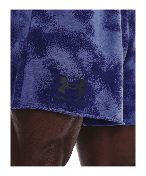 Under Armour Rival Terry 6In Short Blau F468 - blau