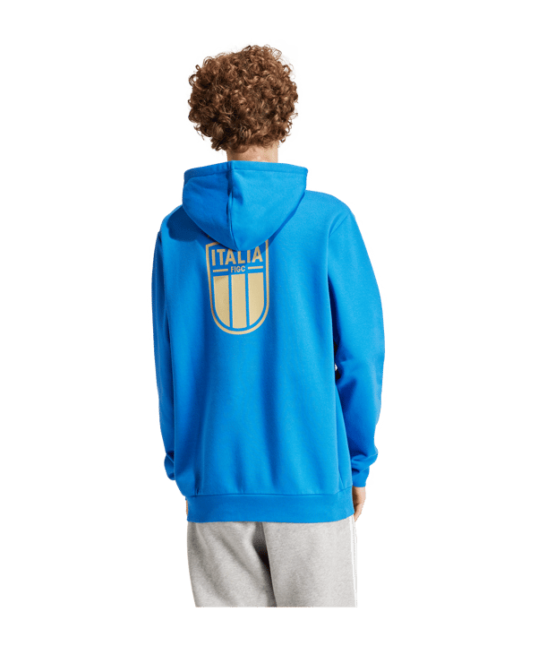 adidas Italien DNA Hoody Blau - blau