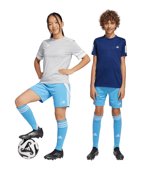 adidas Tiro 25 Short Kids Blau - blau