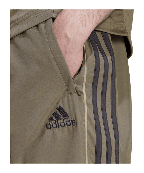 adidas Teamgeist Track Hose Schwarz - schwarz