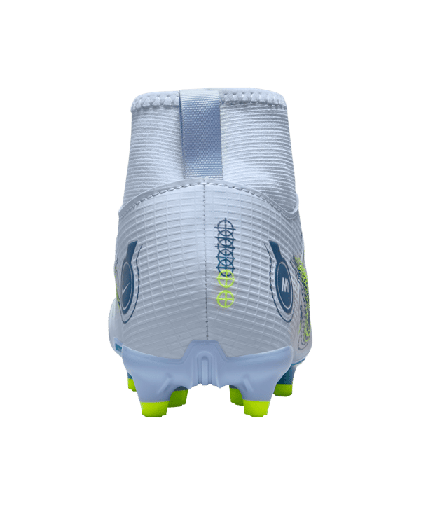 Nike Jr Mercurial Superfly VIII Progress Academy FG/MG Kids Grau F054 - grau