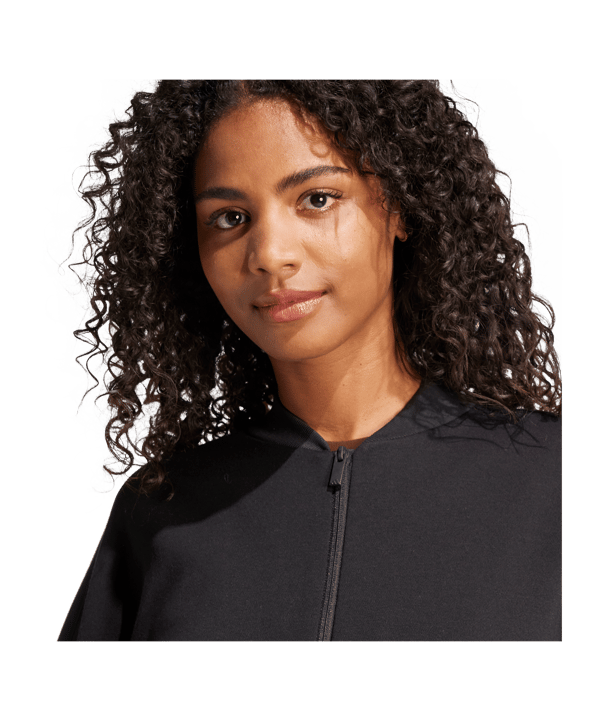 adidas Sportswear Jacke Damen Schwarz - schwarz