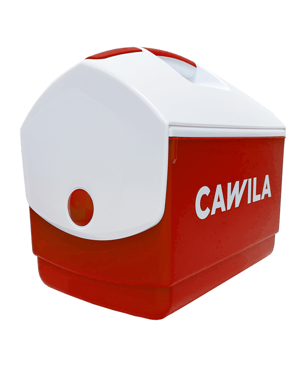 Cawila LIGA SportsCARE Eisbox | rot | 10 Liter - rosso