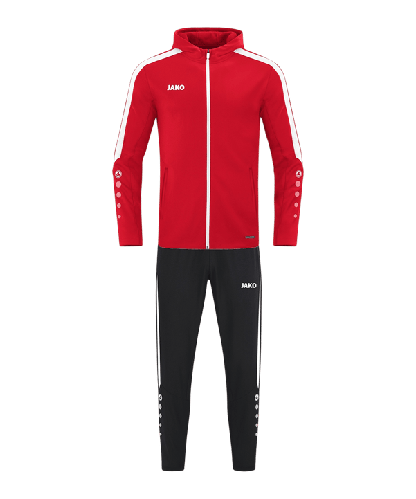 JAKO Power Präsentationsanzug Rot F100 - rot