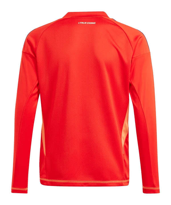 adidas Italien TW-Trikot langarm EM 2024 Kids Rot - rot