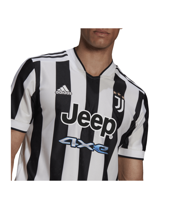adidas Juventus Turin Trikot Home 21/22 Weiss - weiss