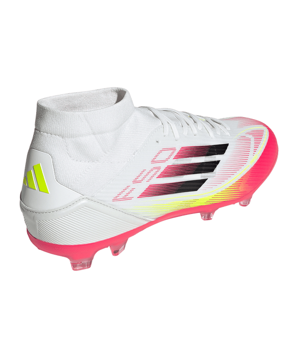 adidas F50 League Mid FG Pure Victory Weiss - weiss