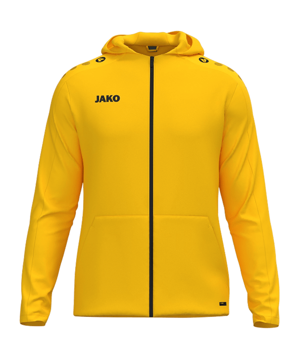 JAKO One Kapuzenjacke Gelb F335 - gelb