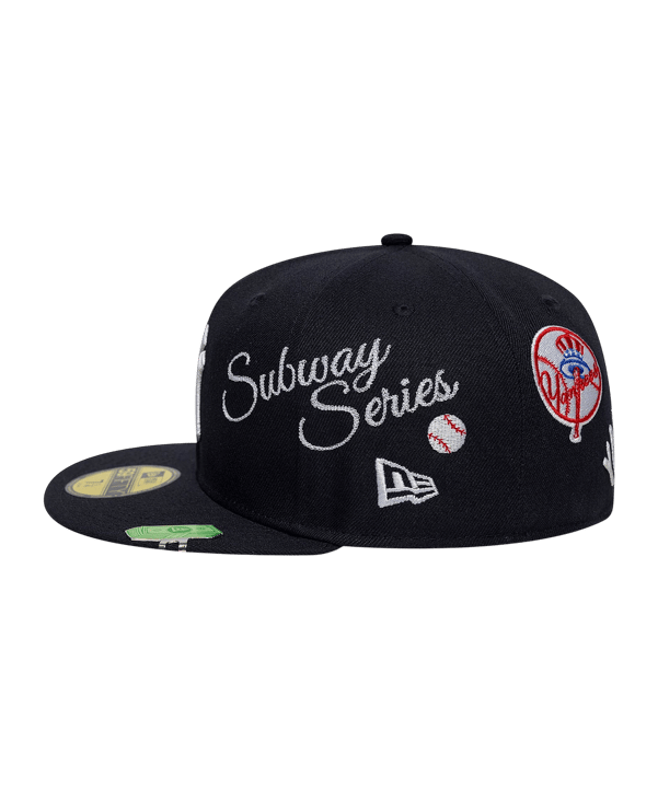 New Era Img Subway Series 59Fifty Neyyanco Cap Blau - blau