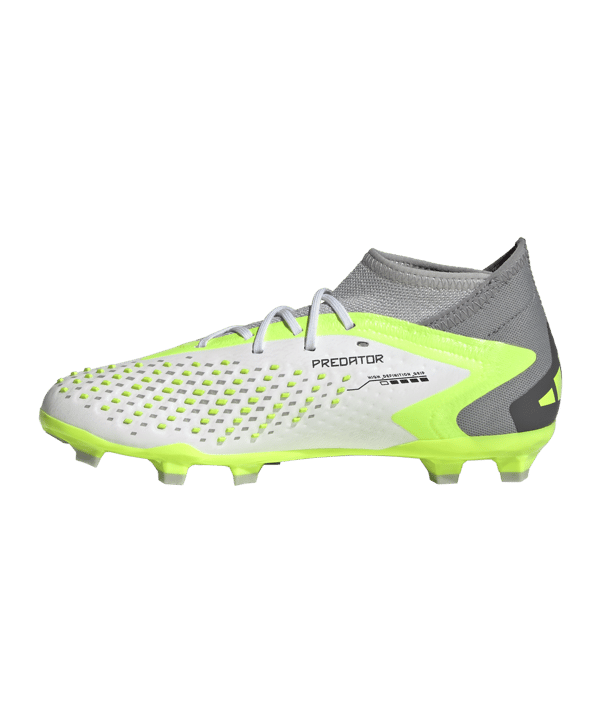 adidas Predator Accuracy.1 FG Crazyrush Kids Weiss Schwarz Gelb - weiss