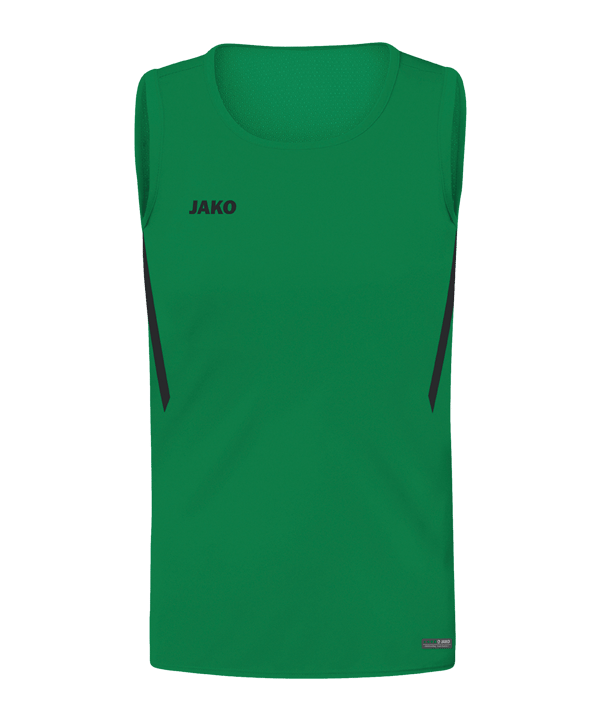 JAKO Challenge Tanktop Kids Grün Schwarz F201 - gruen