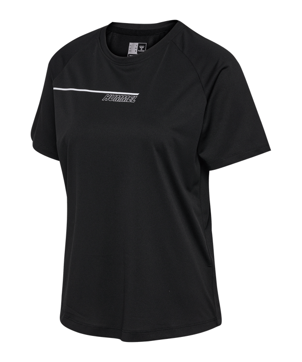 Hummel T-Shirt Damen Schwarz F2001 - schwarz