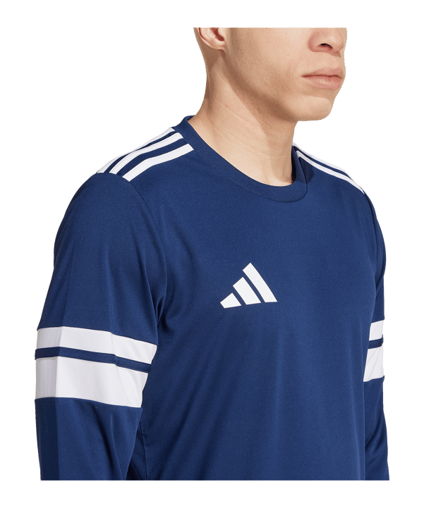 adidas Squadra 25 Trikot Langarm Dunkelblau - blau
