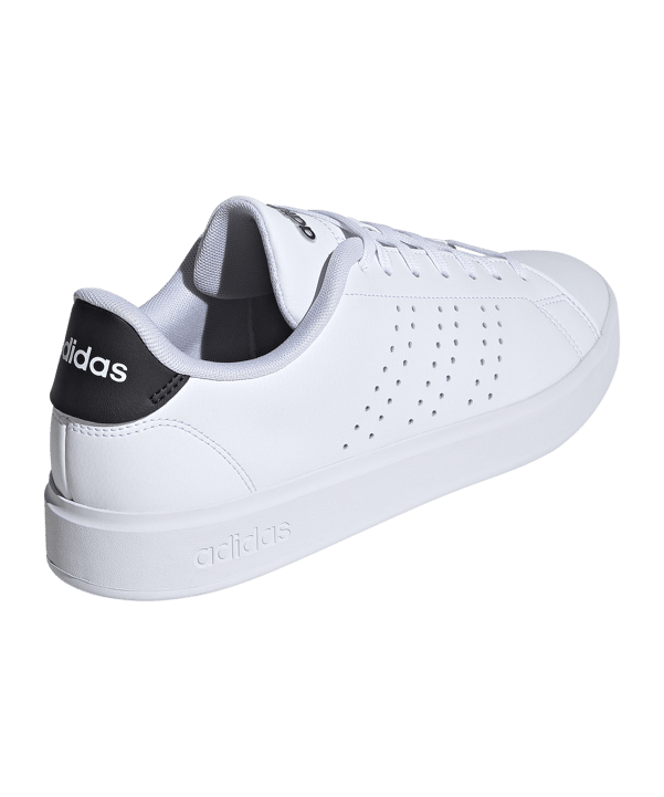 adidas Advantage 2.0 Weiss Schwarz Blau - weiss