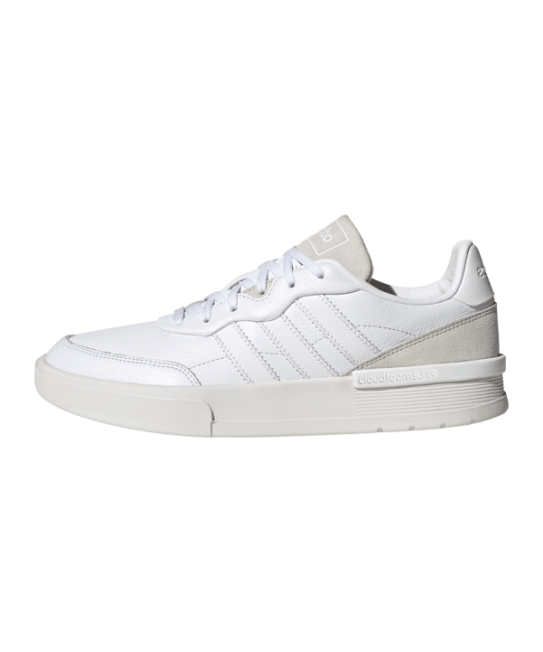 adidas Clubcourt Weiss Grau - weiss