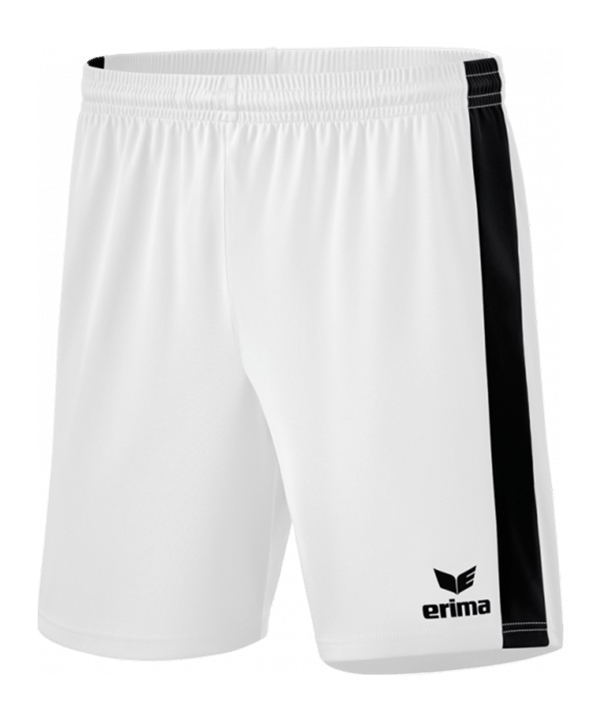 Erima Retro Star Short Weiss Schwarz - weiss