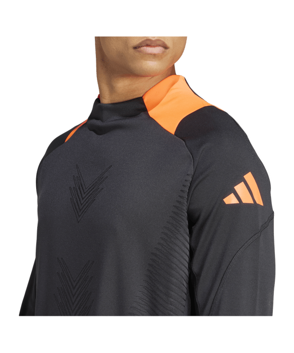 adidas Tiro 24 Pro Trainingstop Schwarz Rot - schwarz