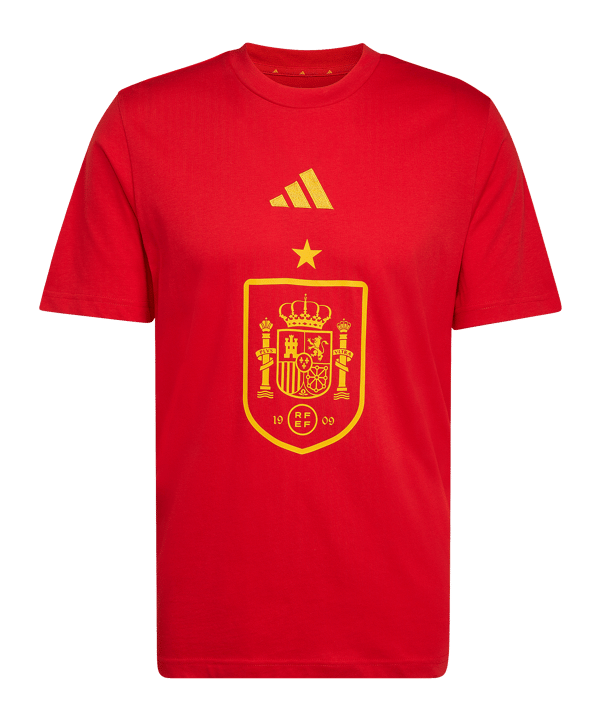 adidas Spanien DNA Graphic T-Shirt Rot - rot