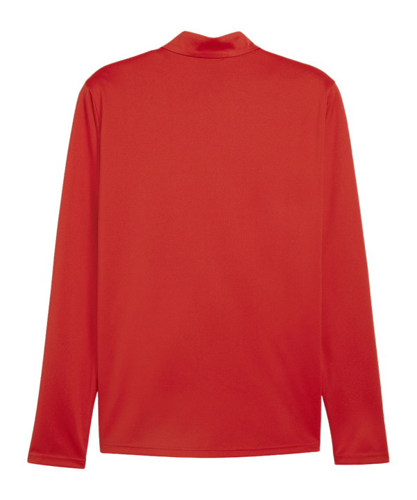 PUMA teamGOAL Training 1/4 Zip Sweatshirt Rot F01 - rot
