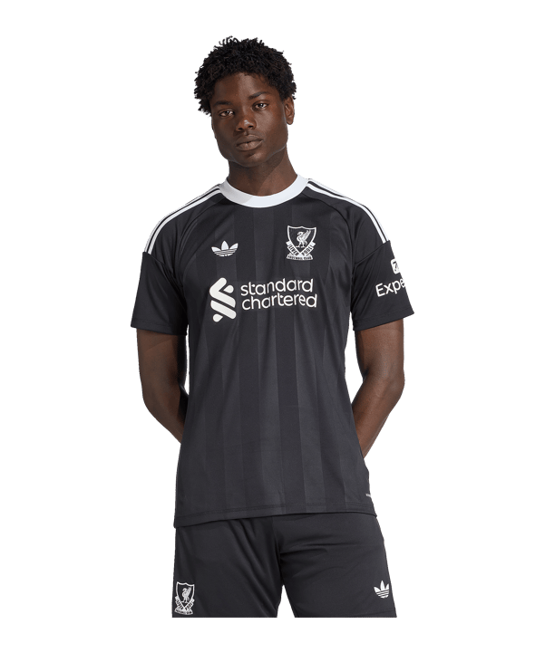 adidas FC Liverpool Torwarttrikot 3rd 2025/2026 Schwarz - schwarz