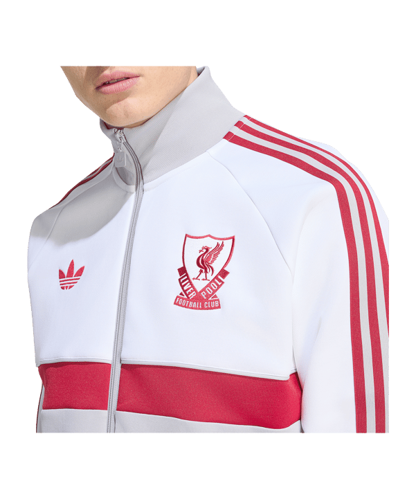 adidas Originals FC Liverpool Jacke Weiß