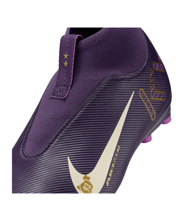 Nike Jr Air Zoom Mercurial Superfly X Academy FG/MG Kylian Mbappe Signature Kids Lila F500 - lila