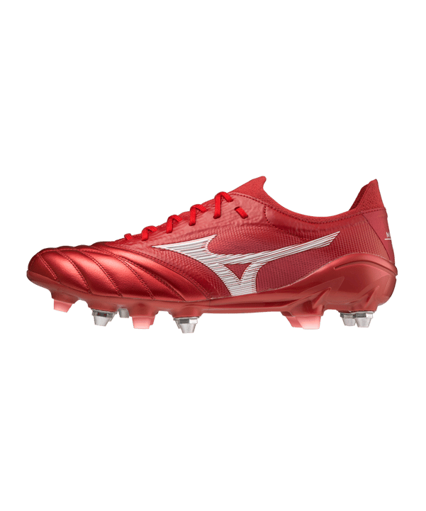 Mizuno Morelia Neo III Beta Passion Red Made in Japan Mix Rot F60 - rot