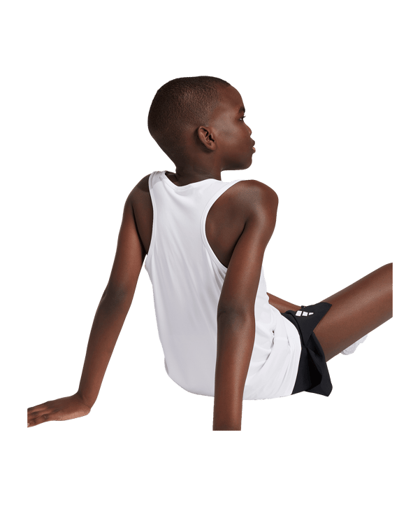 adidas Team Canottiera Kids Bianco - bianco