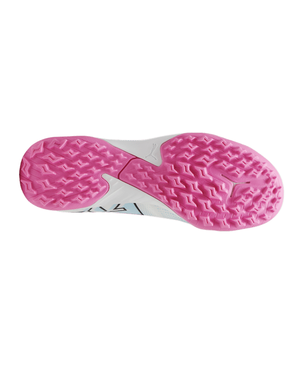 PUMA FUTURE 7 Match TT Mid Phenomenal Jr Kids Weiss Schwarz Pink F01 - weiss