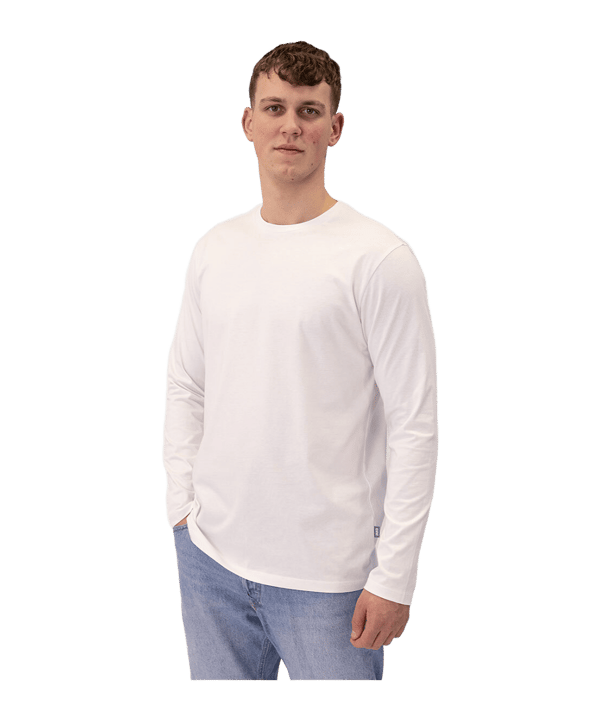JAKO Organic Sweatshirt Weiss F000 - weiss