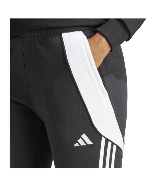 adidas Tiro 24 Jogginghose Damen Schwarz Laufschuh - schwarz