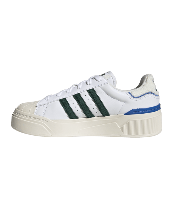 adidas Originals Superstar BonegaDamen Weiss Grün - weiss