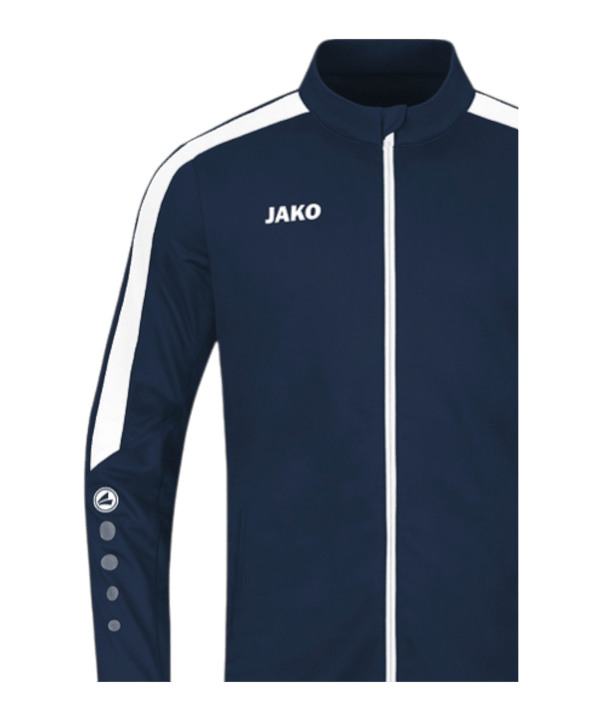 JAKO Polyester Power Trainingsanzug Kids Blau F900 - blau