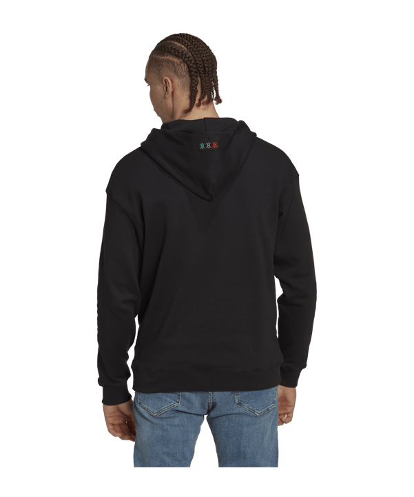 adidas Ajax Amsterdam Hoody Schwarz - schwarz