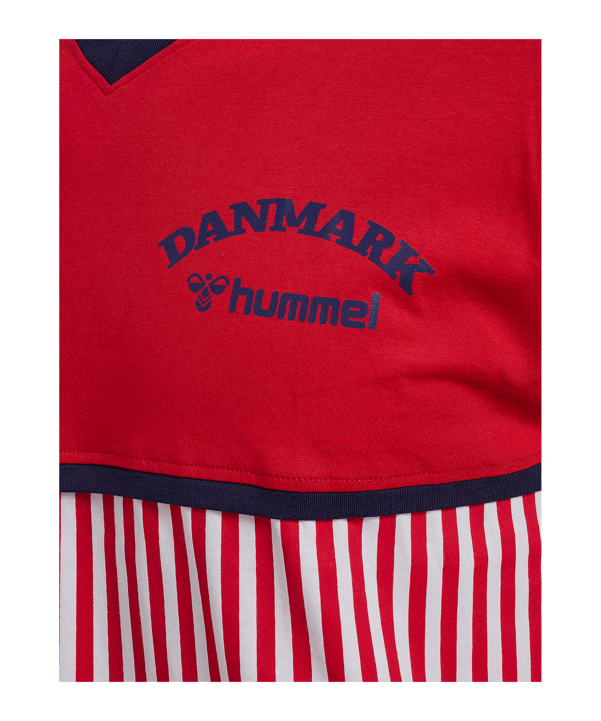 hummel DBU Fan 86 Block Cotton T-Shirt 2026 Rot F3681 - rot