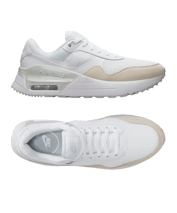 Nike Air Max Systm Weiss Beige F101 - weiss