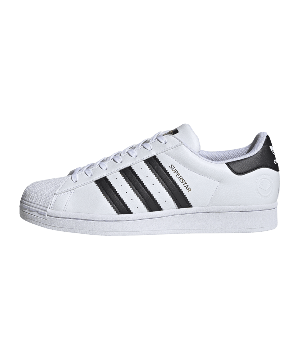 adidas Originals Superstar Vegan Weiss Schwarz - weiss