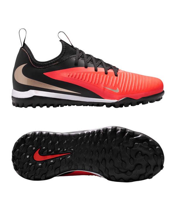 Nike Phantom 6 Low Academy TF Break'Em Bambini Rosso C600 - rosso